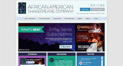 Desktop Screenshot of african-americanshakes.org
