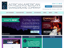 Tablet Screenshot of african-americanshakes.org